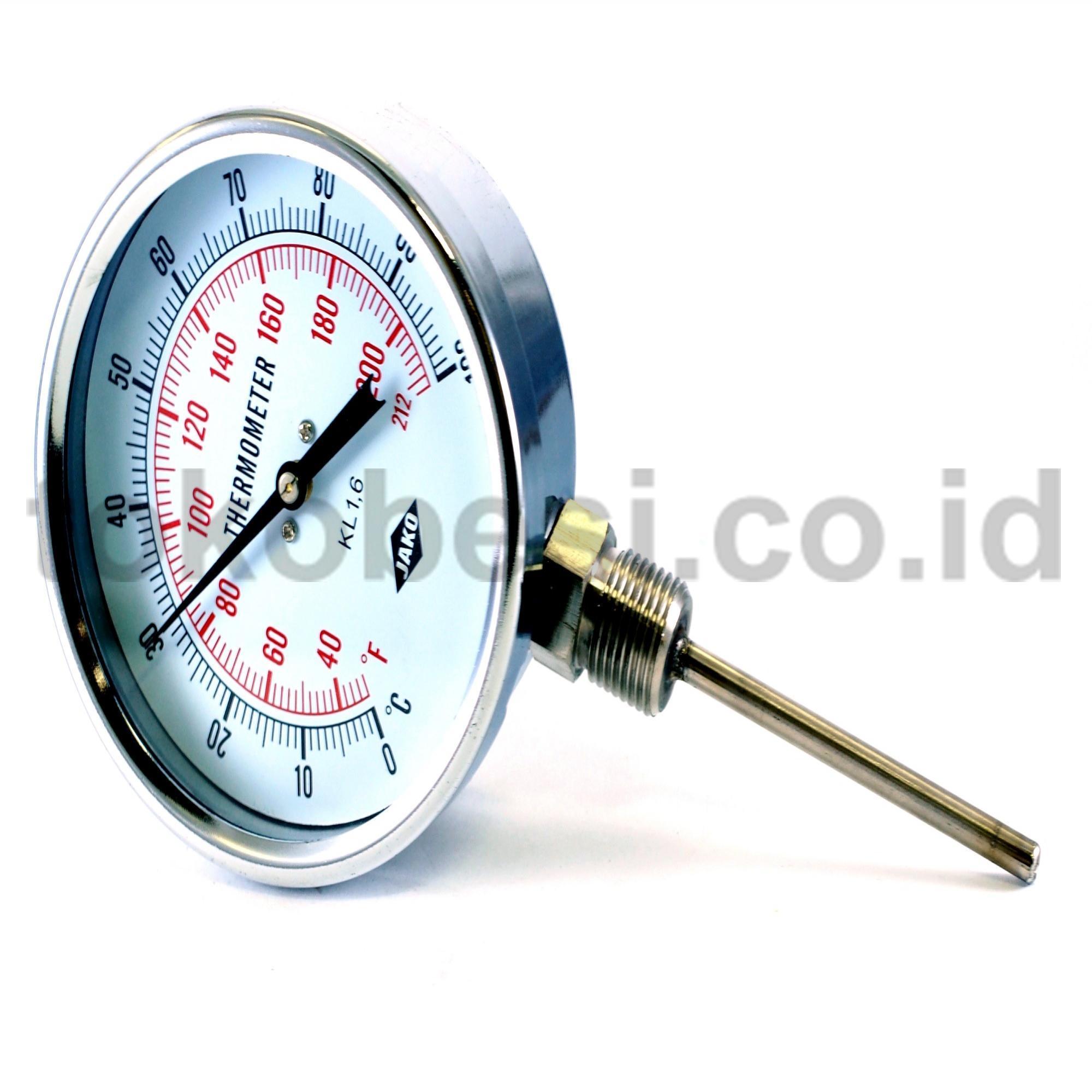 Thermo Raket &Oslash; 4" Range (0 + 200 &deg;C) Stem CS2 6 X 150 mm