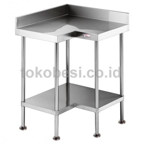 Corner Bench with Splashback 900 x 700 x 900 mm