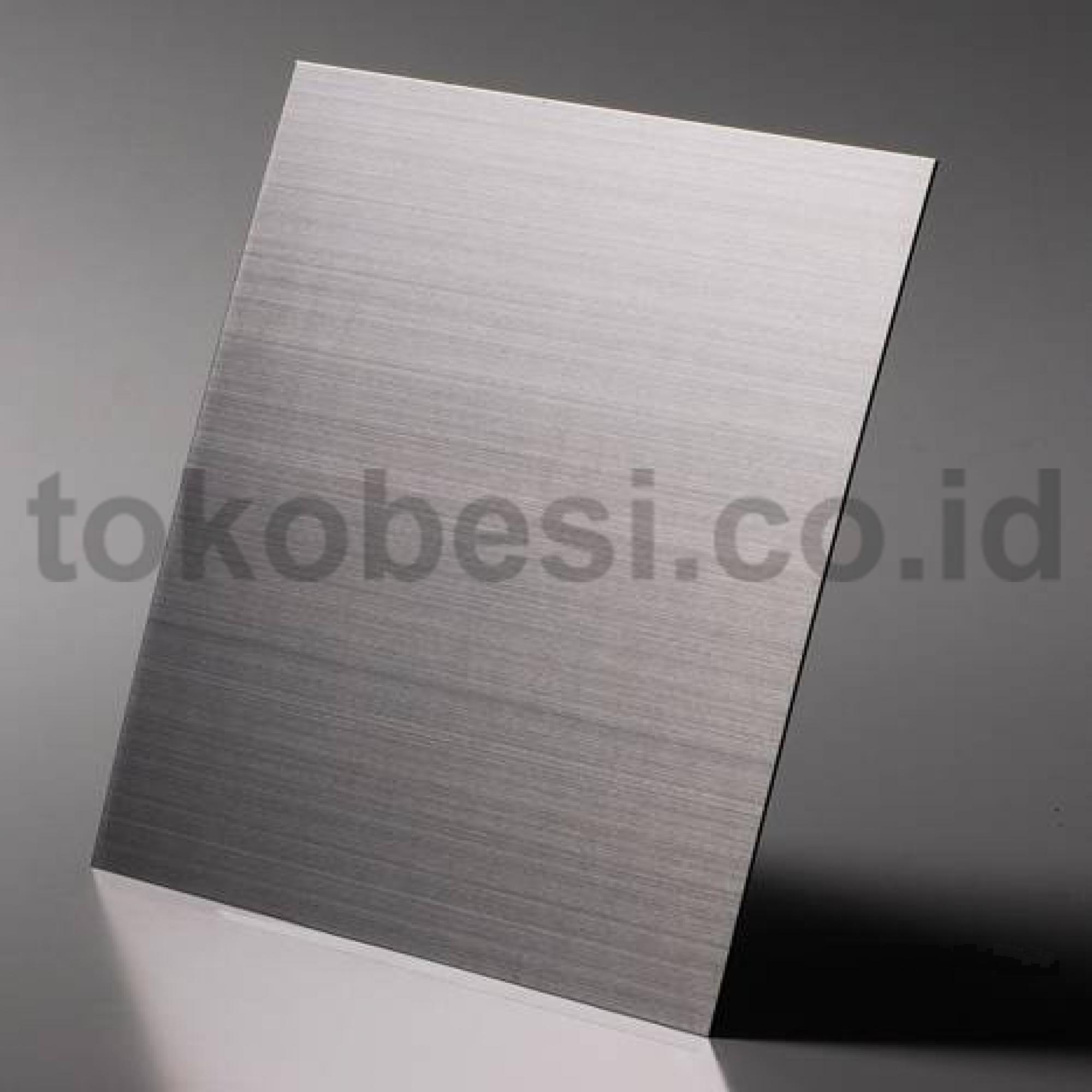 Plat Stainless Steel 201 HL  ≠  1.5  mm (1200 X 2400 mm)