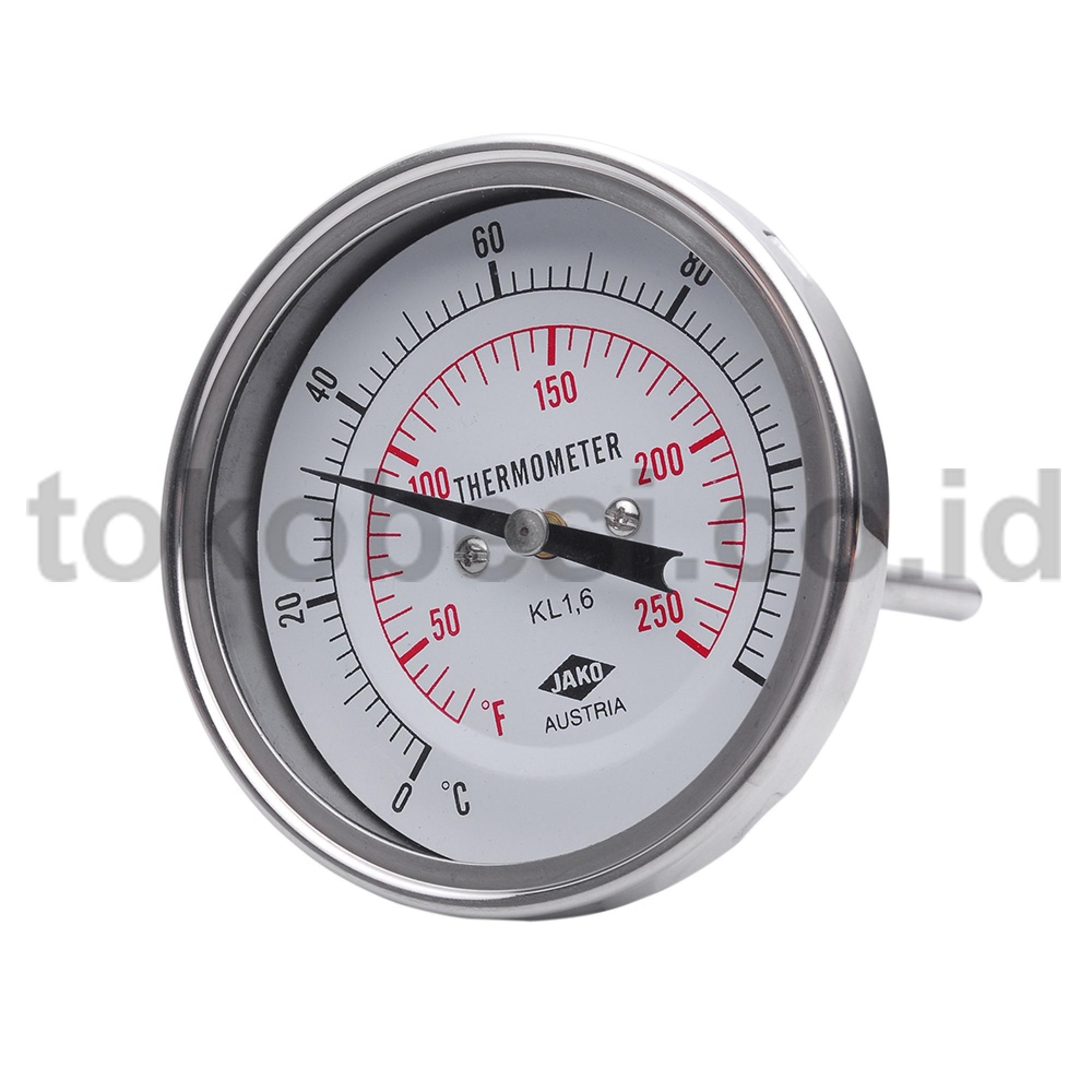 Thermo Payung &Oslash; 6" Range (0 + 200 &deg;C) Stem 6 X 300 mm